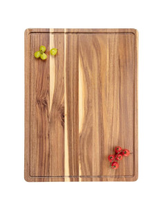 Tabla de Cortar Extra Grande GAOMON 60.96x45.72 cm Madera Acacia