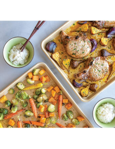 Bandejas de Hornear Antiadherentes Nordic Ware 2-Pack 45.6x33cm 2