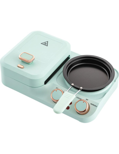 Estación de Desayuno 3 en 1 Beuioslyr Verde 1050W