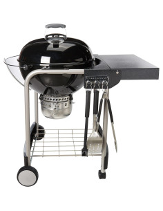 Parrilla de Carbón Weber Performer 22" Negra con Mesa Plegable 2