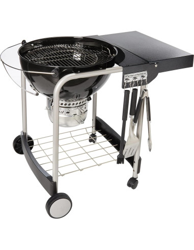 Parrilla de Carbón Weber Performer 22" Negra con Mesa Plegable