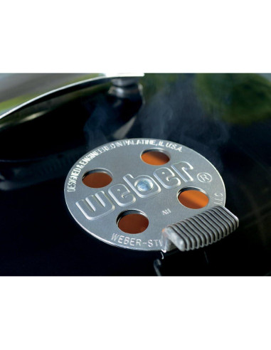 Parrilla de Carbón Weber Performer 22" Negra con Mesa Plegable