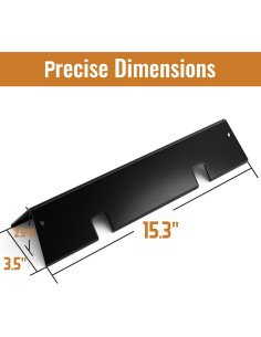 Barras Flavorizer para Parrilla Weber Spirit II 2 Piezas Acero 2