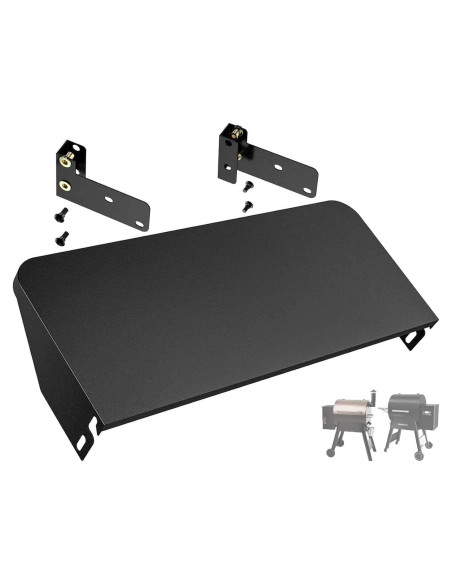 Estante Frontal Plegable Traeger BAC362 63.5x30.5cm Acero