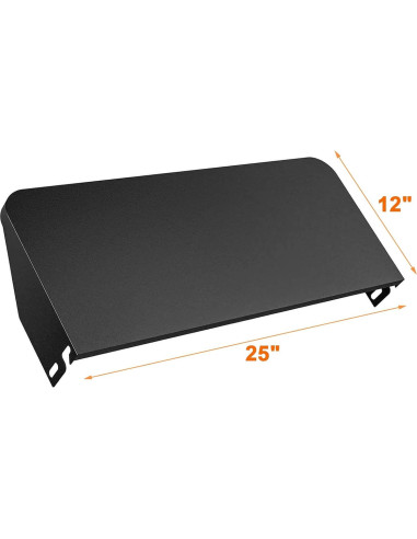 Estante Frontal Plegable Traeger BAC362 63.5x30.5cm Acero