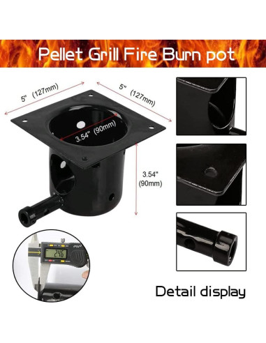 Kit de Repuesto Hot Rod JAQKITU para Parrillas Traeger