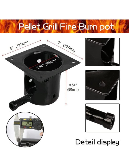 Kit de Repuesto Hot Rod JAQKITU para Parrillas Traeger