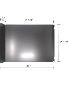 Bandeja de Goteo de Grasa BCA1267 para Traeger Pro 575 2