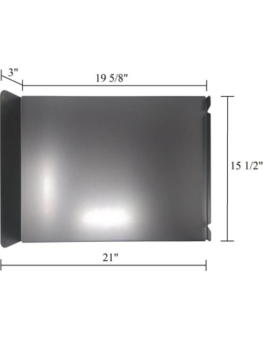 Bandeja de Goteo de Grasa BCA1267 para Traeger Pro 575