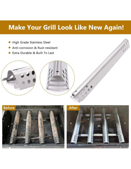 Kit de Repuesto Criditpid para Parrilla Charbroil 6 Quemadores