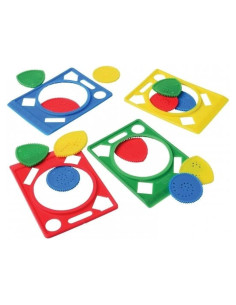 Conjunto de Plantillas Espirales Zugar Land 12 Piezas 17.78x15.24cm