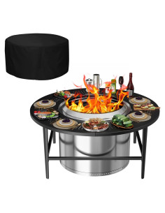Mesa de Superficie para Fogata Grilleroy 38" para Solo Stove