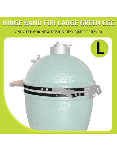 Banda de Bisagra de Reemplazo OLAMO para Parrilla Large Green Egg