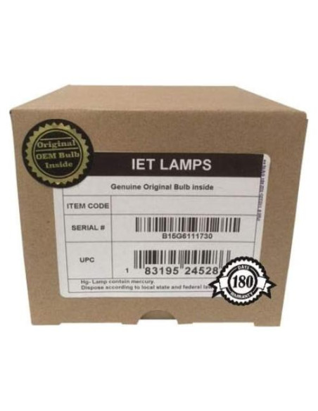 Lámpara de Reemplazo IET para Proyector BENQ HT2050a