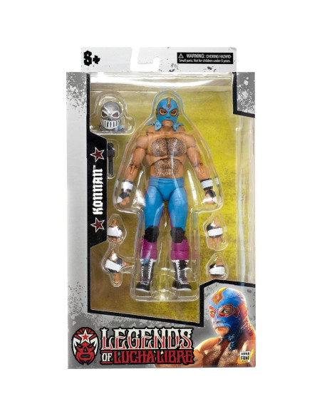 Figura de Acción Konnan Boss Fight Studio 1:12 Articulada