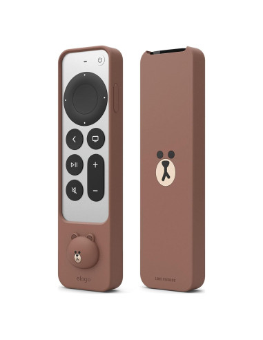 Funda Slim elago LINE Friends para Apple TV 4K Control Remoto Marrón