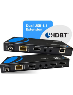 Extensor KVM HDMI 4K OREI EX-400C - 400 pies, USB 2