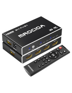 Conmutador HDMI 2.1 8K 5 en 1 CYD521N, Soporta 4K 120Hz