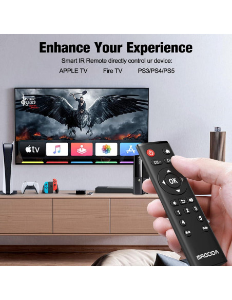 Conmutador HDMI 2.1 8K 5 en 1 CYD521N, Soporta 4K 120Hz