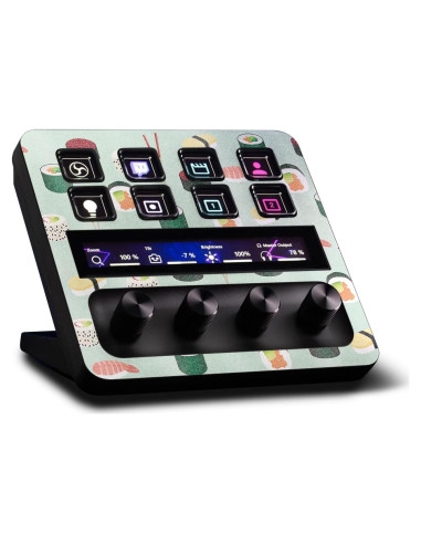 Piel Brillante MightySkins para Elgato Stream Deck + Sushi