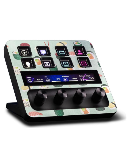 Piel Brillante MightySkins para Elgato Stream Deck + Sushi