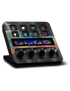 Piel Brillante MightySkins para Elgato Stream Deck + Humo Primario