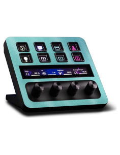 Piel Brillante MightySkins para Elgato Stream Deck + Turquesa