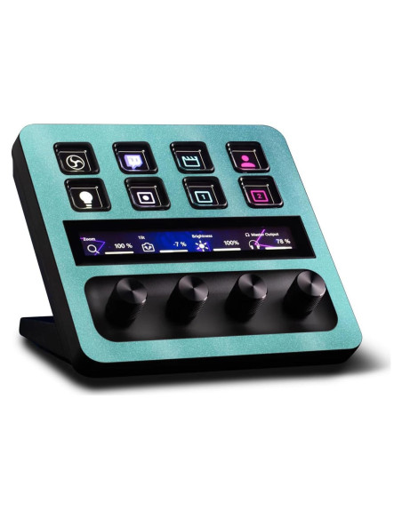 Piel Brillante MightySkins para Elgato Stream Deck + Turquesa