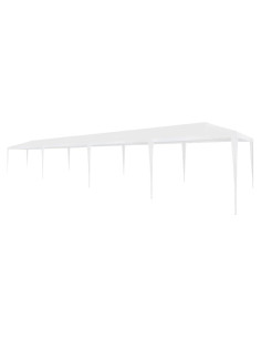 Carpa de Fiesta MINERWALL 3x12m PE Blanca Resistente UV