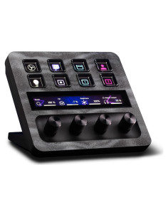 Piel Brillante MightySkins para Elgato Stream Deck + Cuarzo Ahumado