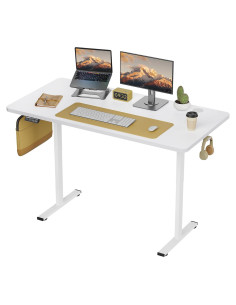 Escritorio de pie eléctrico Simple Deluxe 61x122 cm blanco