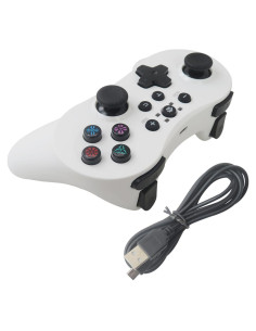 Controlador Inalámbrico ETFOBMI para Nintendo Switch - Blanco