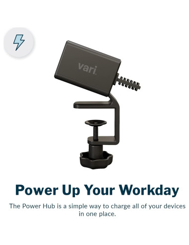 Vari Power Hub - Estación de Carga con 5 Salidas AC y 2 USB