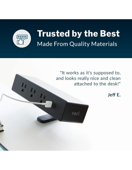Vari Power Hub - Estación de Carga con 5 Salidas AC y 2 USB