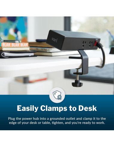 Vari Power Hub - Estación de Carga con 5 Salidas AC y 2 USB
