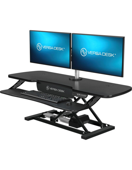 Convertidor de Escritorio Eléctrico VERSADESK PowerPro 121.9x61cm Negro