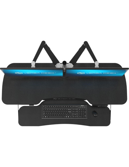 Convertidor de Escritorio Eléctrico VERSADESK PowerPro 121.9x61cm Negro