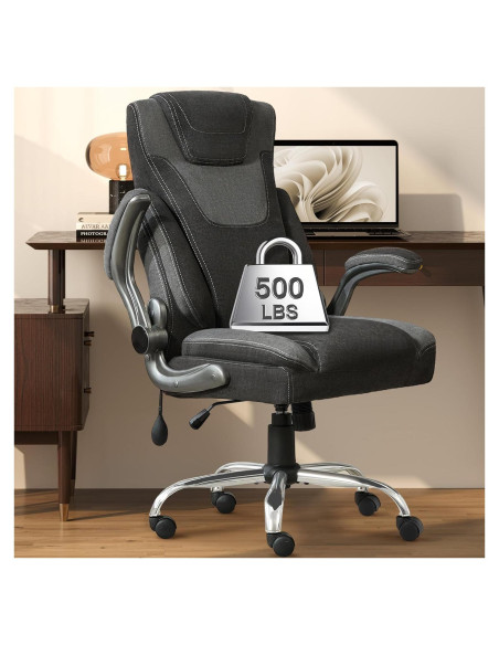 Silla de Oficina Ergonómica BLISNEST con Soporte Lumbar Ajustable