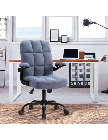 Silla de Oficina Ejecutiva SEATZONE Charles Ergonomica Azul