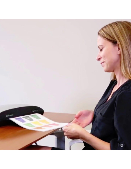 Laminadora Fellowes Spectra 95 24.1 cm Plata/Negro