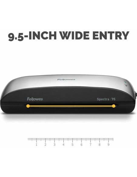 Laminadora Fellowes Spectra 95 24.1 cm Plata/Negro