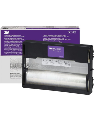 Recarga Laminado Doble 3M DL1001 30.48 cm x 30.48 m Claro
