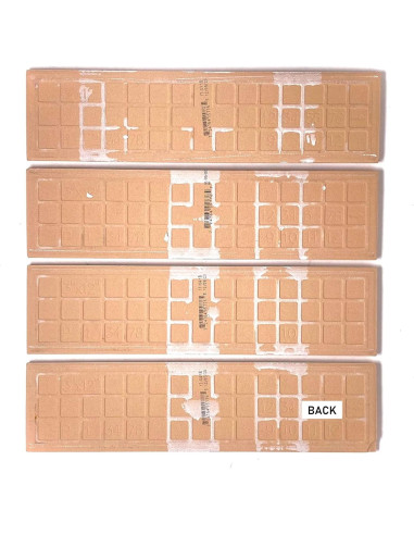 Azulejo Cerámico Blanco Tenedos 3x12 Mate 25 Piezas