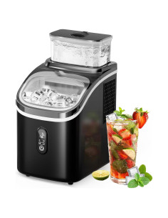 Fabricador de Hielo Nugget Erivess 15kg/día, Autolimpieza, 1.5L