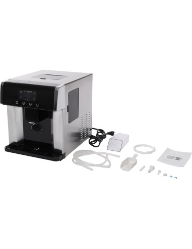 Máquina de Hielo Nugget 2 en 1 YUINDY Portátil 10 Cubos en 12 Min