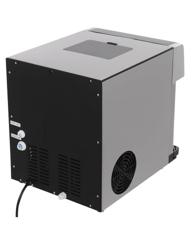 Máquina de Hielo Nugget 2 en 1 YUINDY Portátil 10 Cubos en 12 Min