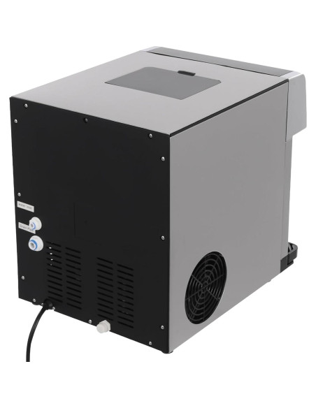 Máquina de Hielo Nugget 2 en 1 YUINDY Portátil 10 Cubos en 12 Min