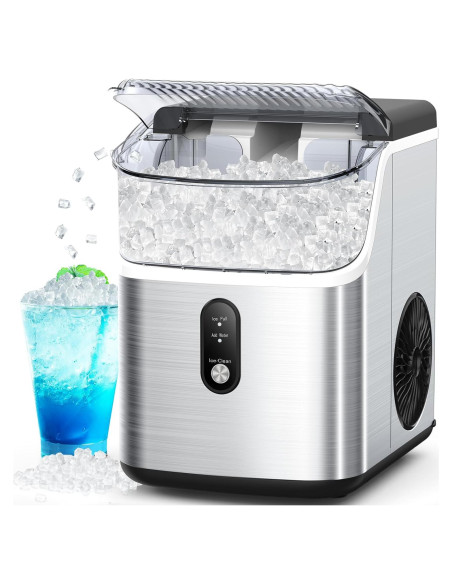 Máquina de Hielo Nugget Joy Pebble 15kg/día Acero Inoxidable