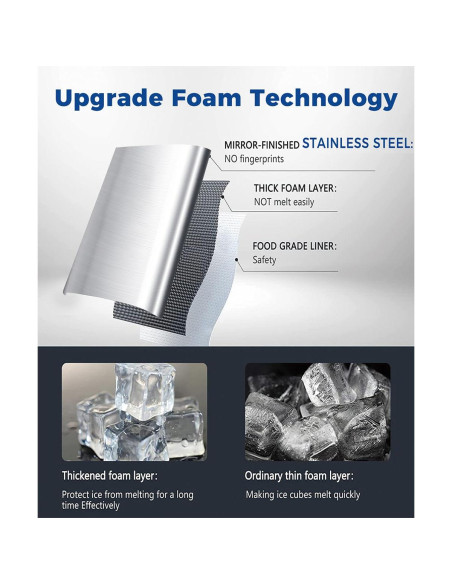 Máquina de Hielo Nugget Joy Pebble 15kg/día Acero Inoxidable