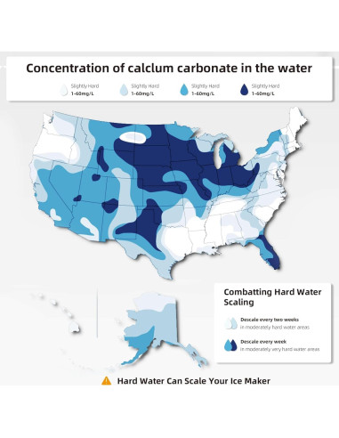 Fabricador de Hielo Nugget Antarctic Star 15.42 kg/día Acero Inoxidable